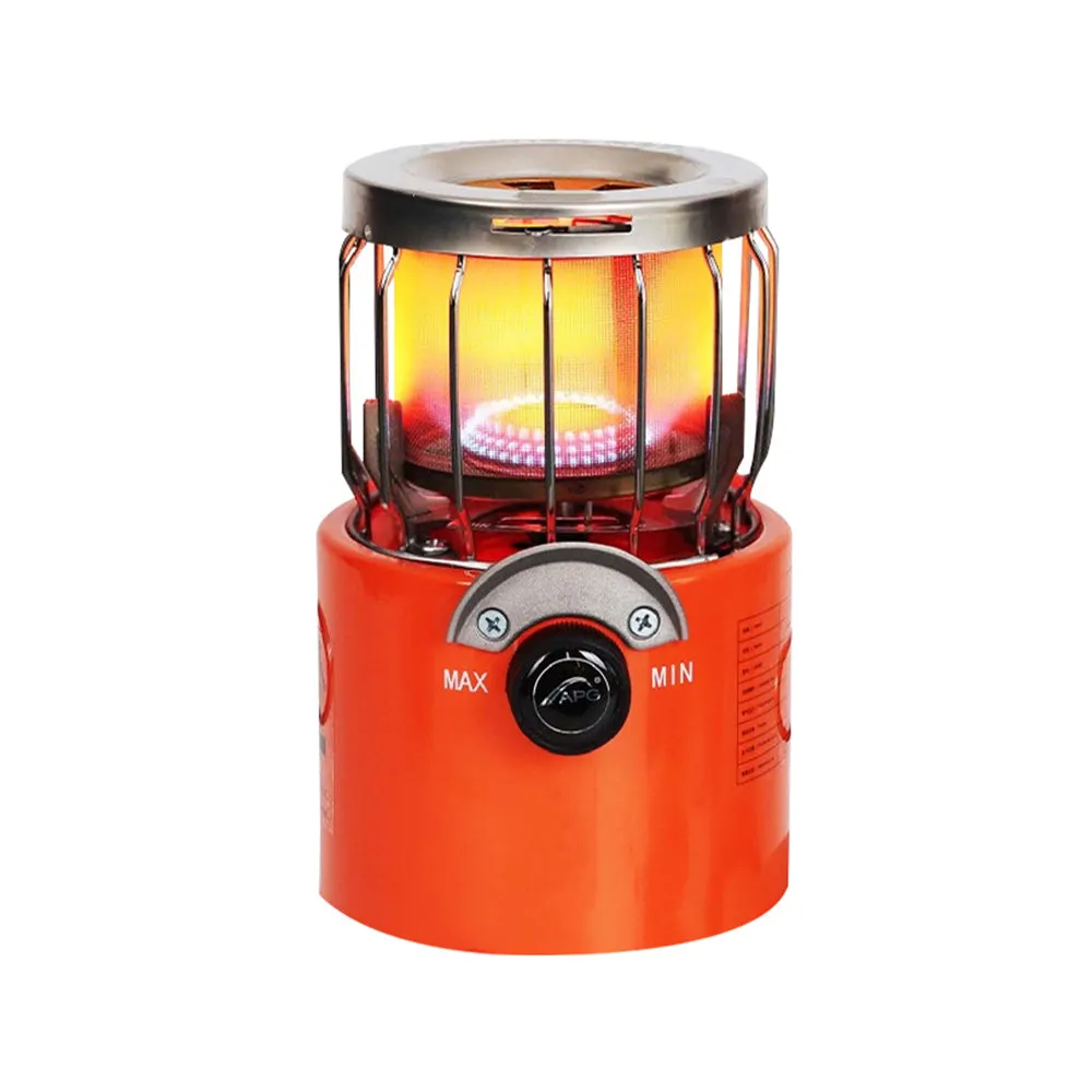 2 in 1 Portable Heater and Stove, Outdoor Camping Gas Stove Camp Tent Heater