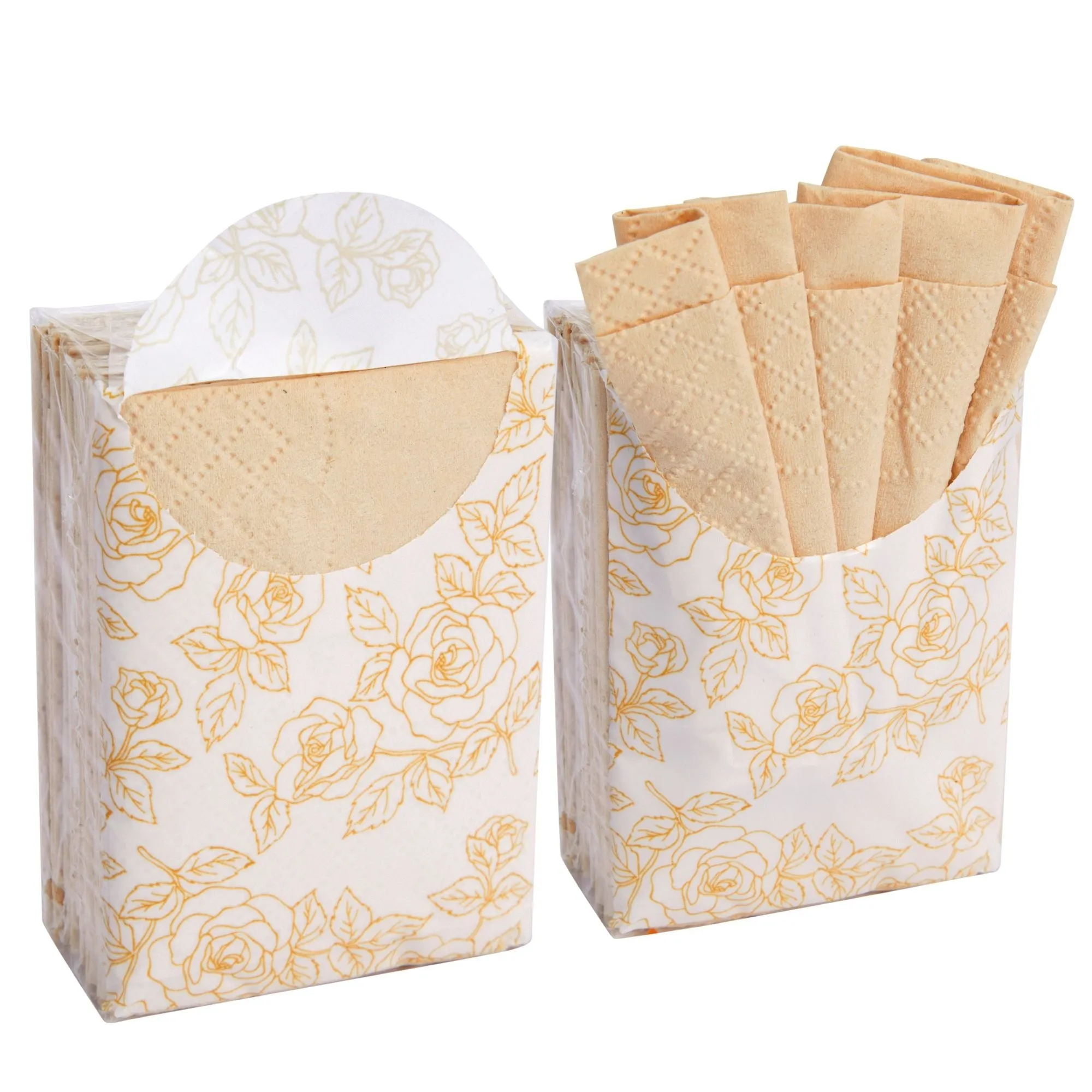 60 Count Bulk Wedding Tissues Packs for Guests, For Your Happy Tears, Individual Pocket Size Facial Tissues, 10 Sheets Each for Funerals or Graduation Party Favors (2.9 x 2 In)