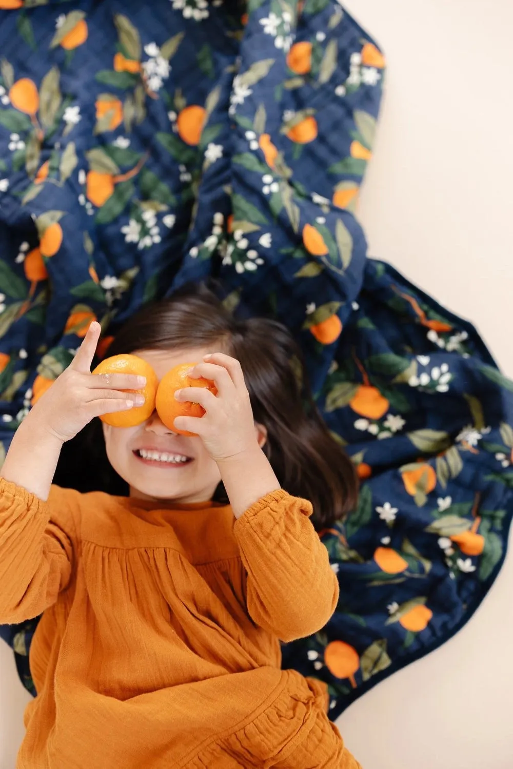 A Little Cutie Quilt - Orange Blossom Blanket