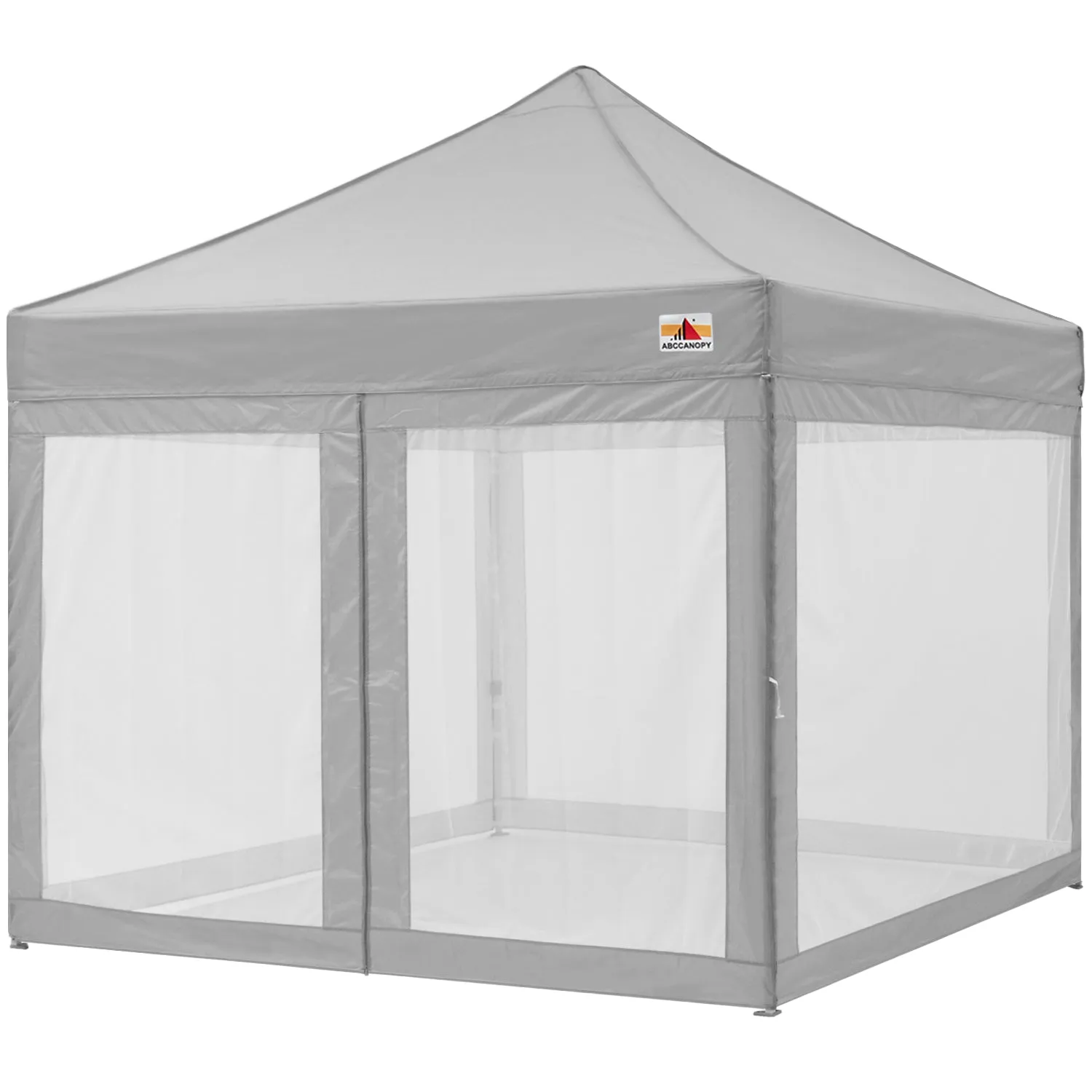 ABCCANOPY S1 Commercial Easy Set-up Portable 10x10 Canopy with Mesh Walls