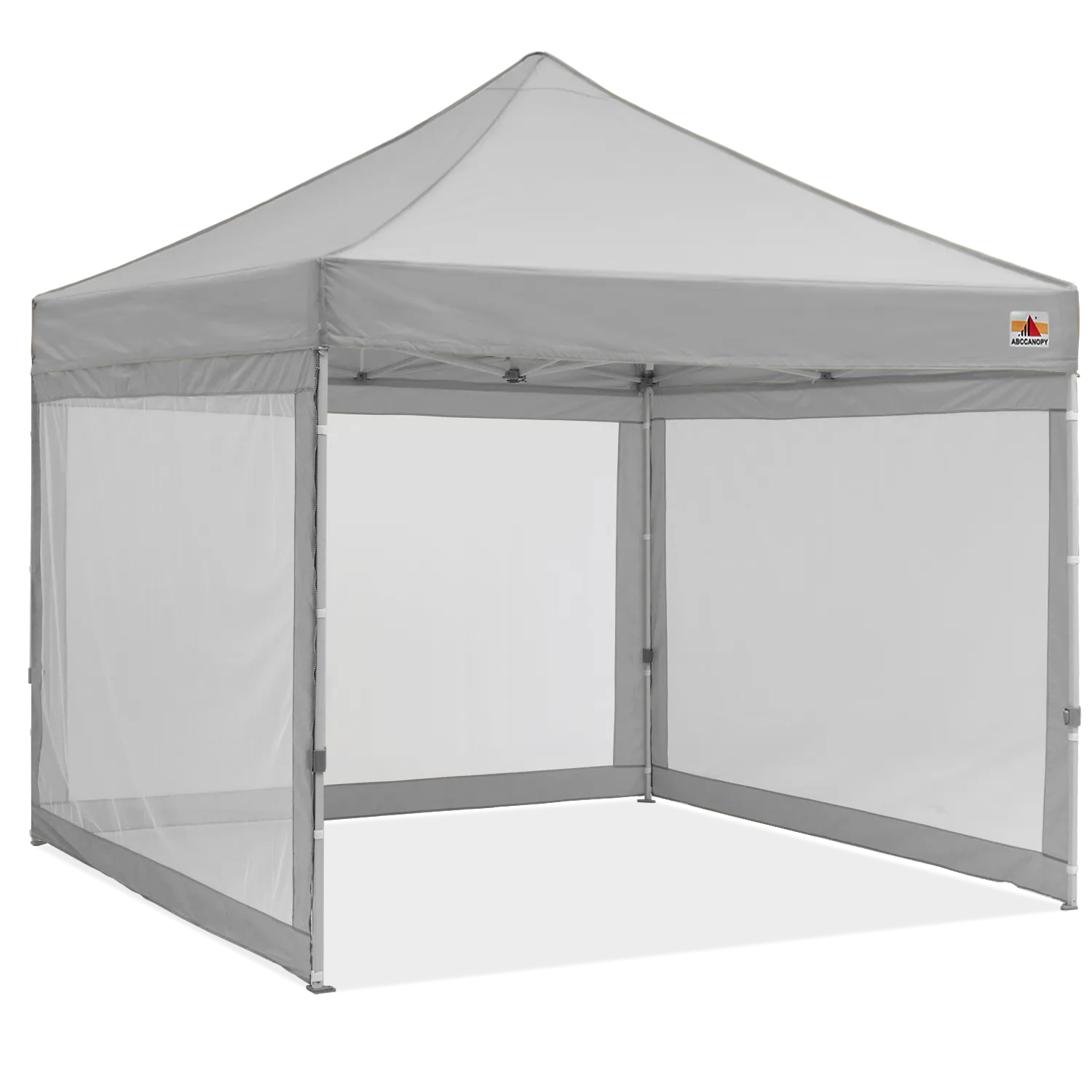 ABCCANOPY S1 Commercial Easy Set-up Portable 10x10 Canopy with Mesh Walls