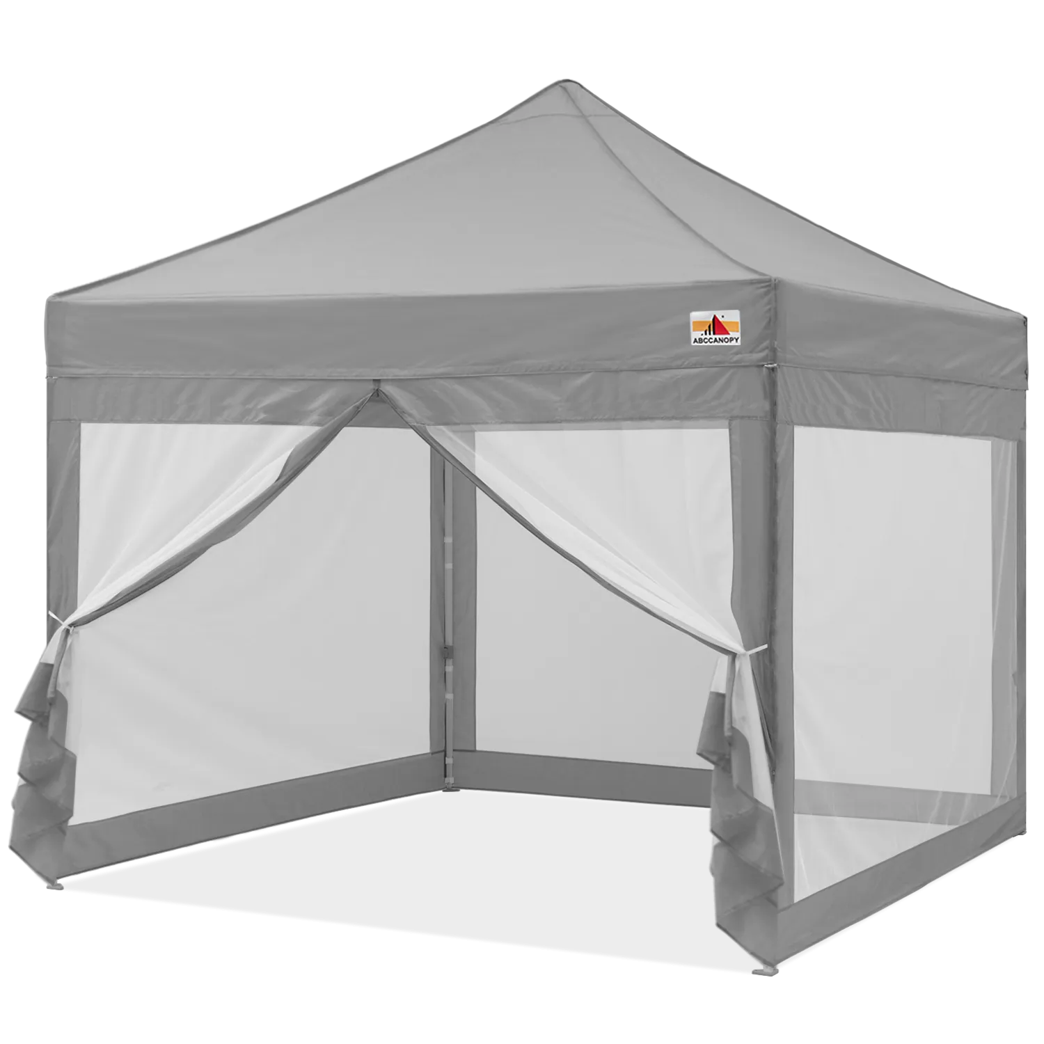 ABCCANOPY S1 Commercial Easy Set-up Portable 10x10 Canopy with Mesh Walls