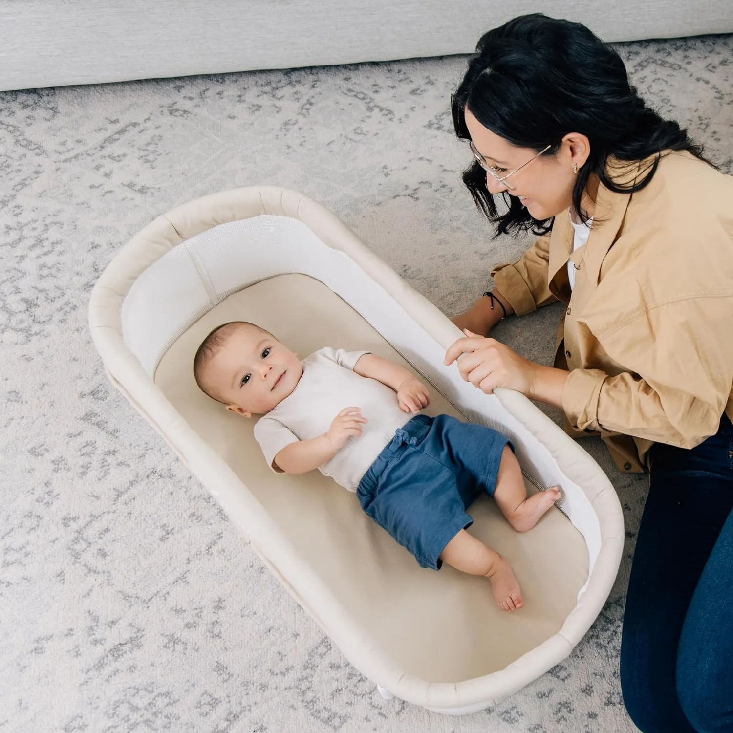 Baby Delight Snuggle Nest Portable Bassinet