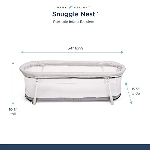 Baby Delight Snuggle Nest Portable Bassinet