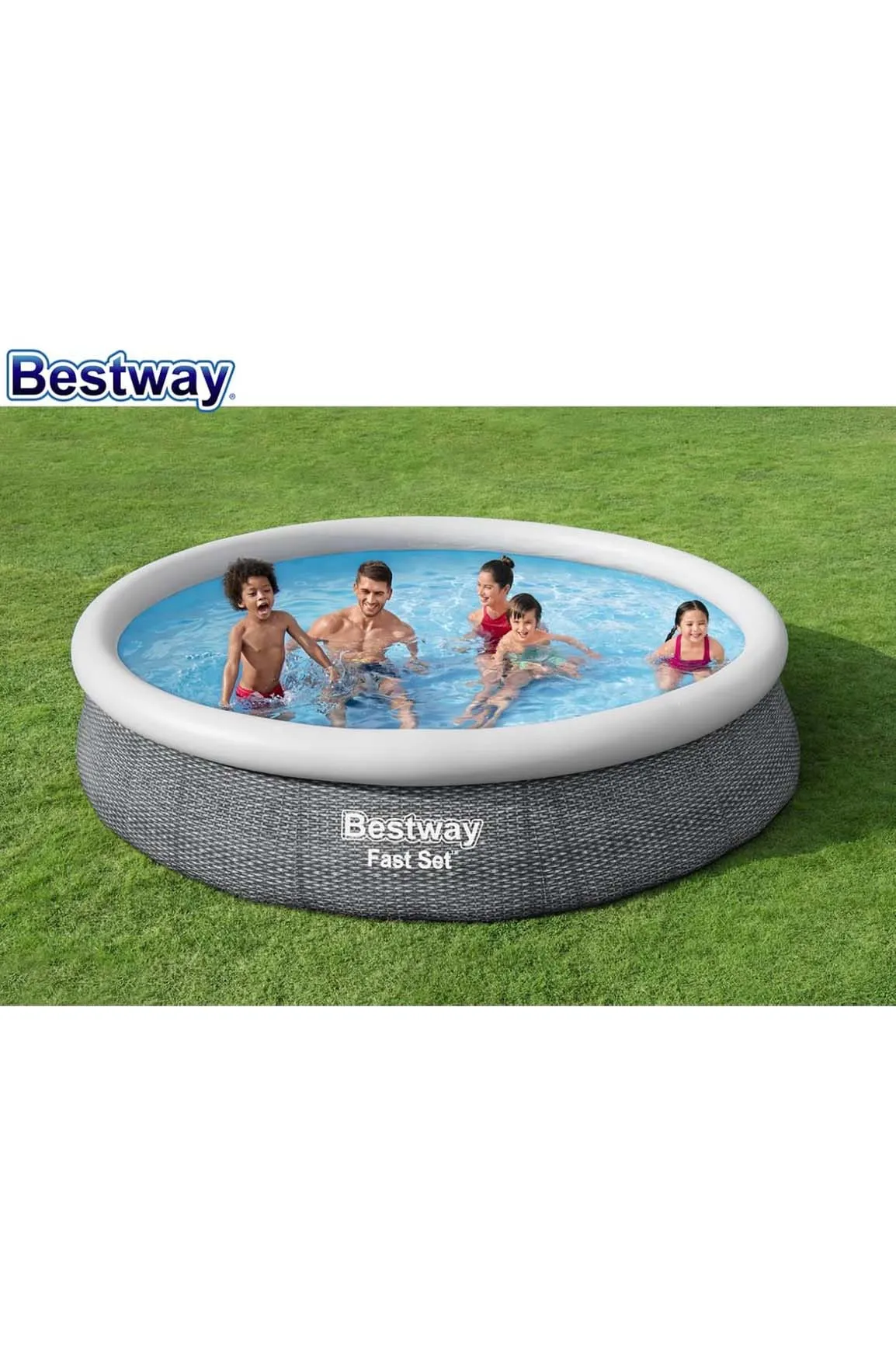 Bestway 3.66m Fast Set Fill & Rise Pool - 76cm