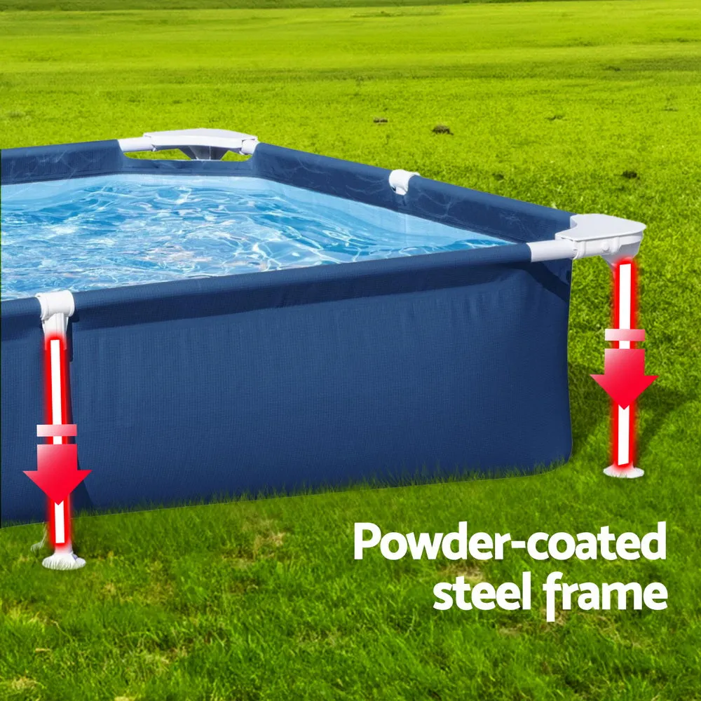 Bestway Swimming Pool Above Ground Frame Pools Outdoor Steel Pro 2.2 X 1.5M