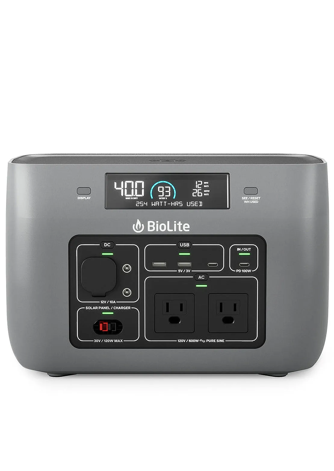 BioLite BaseCharge 600 Power Station