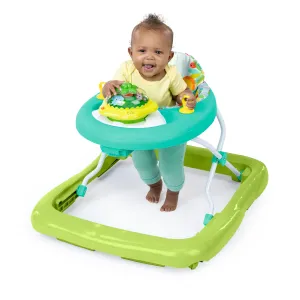 Bright Starts Wanderlights 2-in-1 Baby Walker, Blue Green