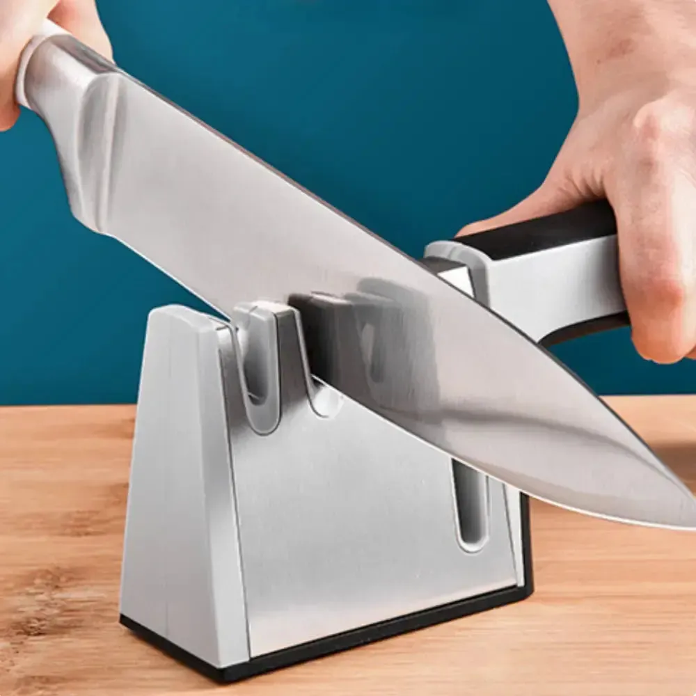 Chef's SUS304 Stainless Steel Kitchen 4-in-1 Knife & Scissor Sharpening Tool