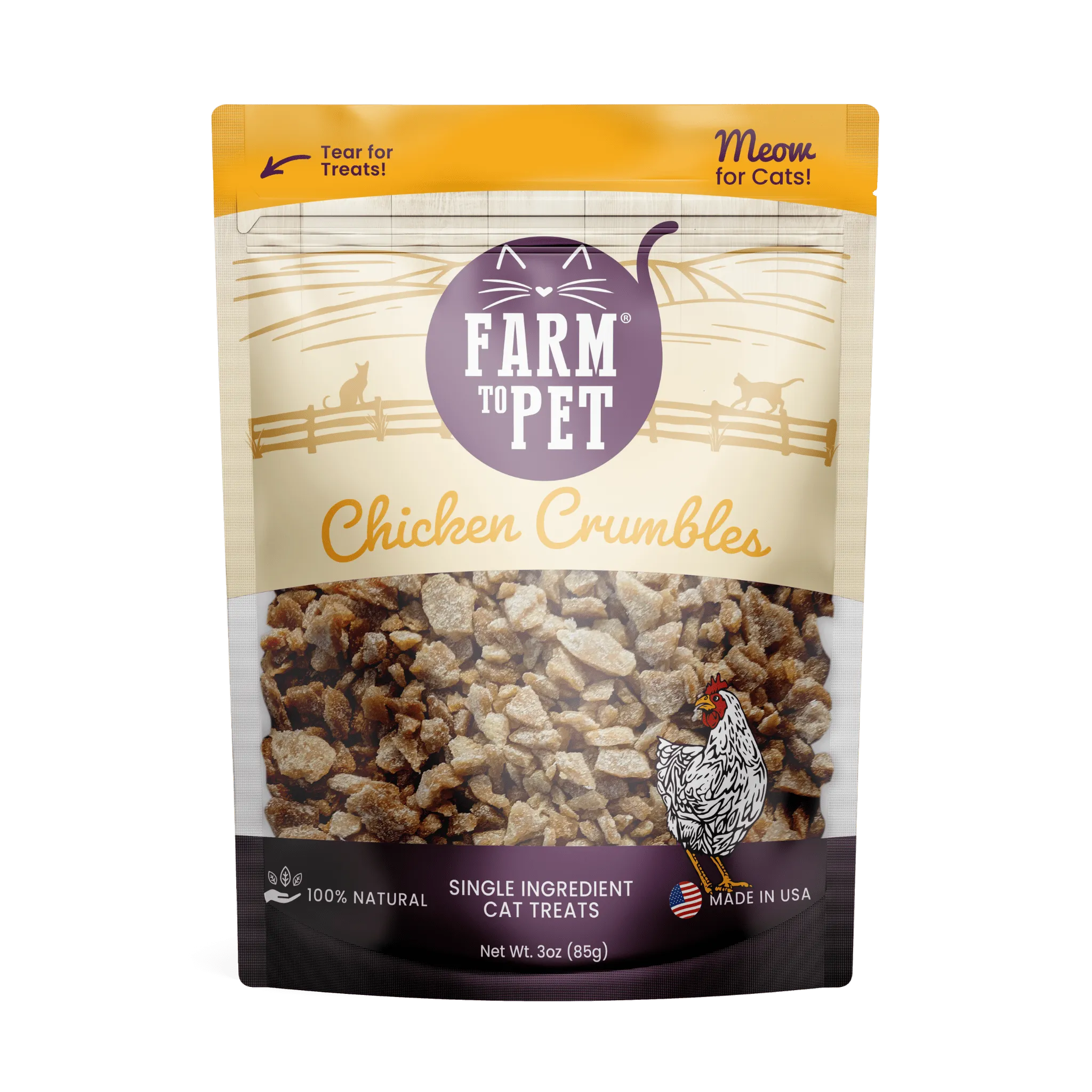 Chicken Crumbles for Cats