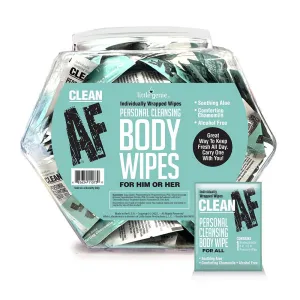 Clean Af Wipes Fishbowl 96 Packs