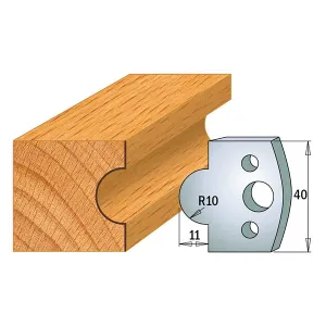 CMT Orange Tools 690.014 PROFILE KNIVES FOR INSERT SHAPER SYSTEM SP 1-37/64”x5/32”  (40x4mm)