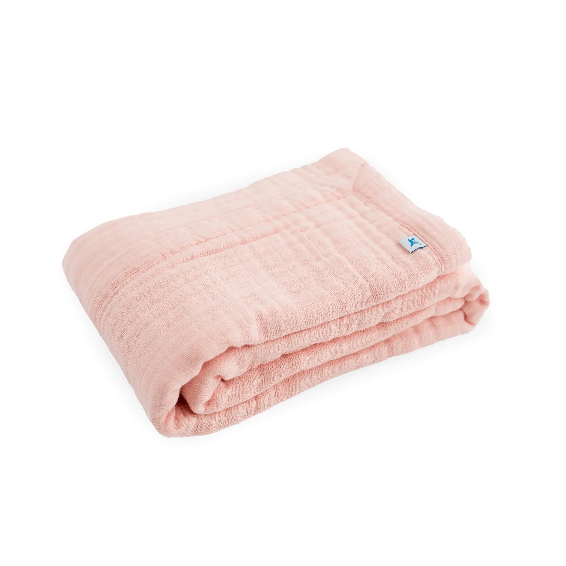 Cotton Muslin Baby Blanket - Rose Petal *