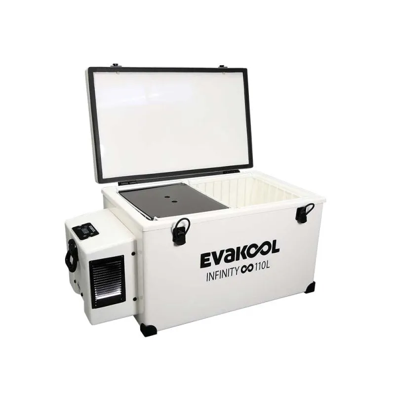 EvaKool 110L Fibreglass Infinity Camping Fridge/Freezer | RFB110-FF