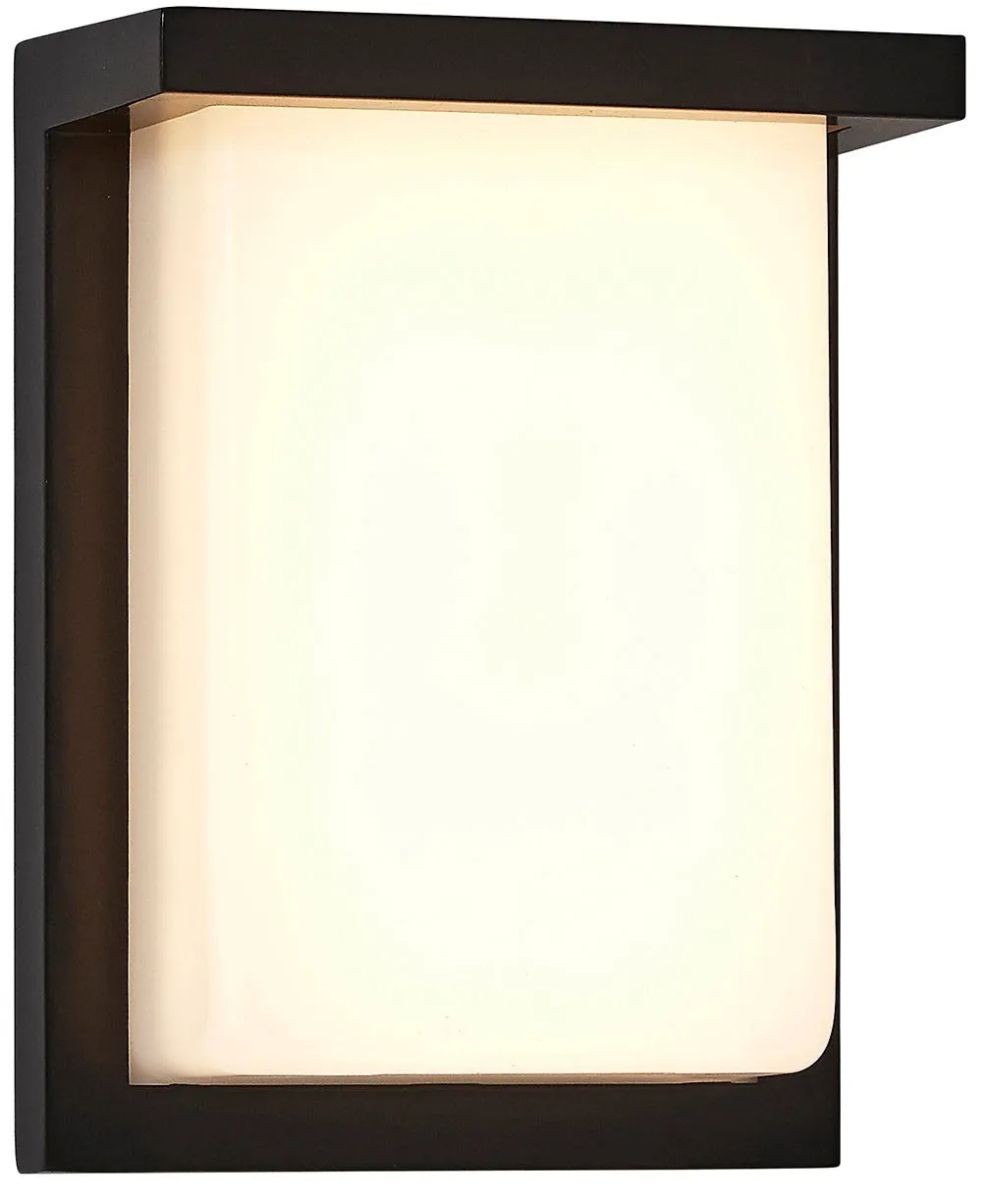 Flush MountModern Outdoor Wall Sconce | Squared 14" Bright Clean Line Exterior Light