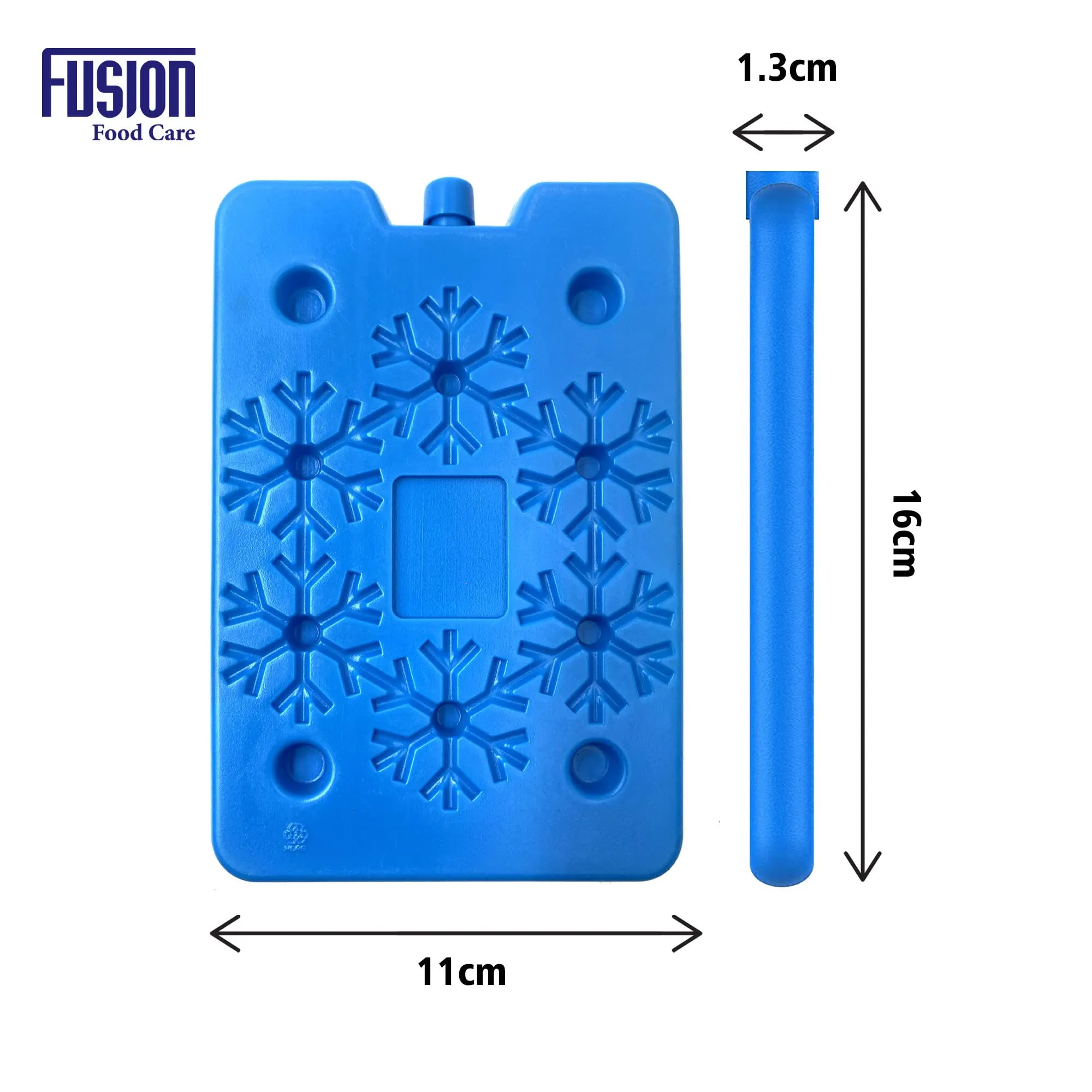 Fusion Food Cool Box Ice Packs Easy Carry Leak Proof Reusable Blocks Suitable for Cooler Bags Cold Boxes Lunch Picnics Outdoor Sports Camping Long Lasting Quick Freeze Slim BPA Free