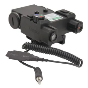 Green Laser 4X LED Nav Light Box-QR Mount - Black