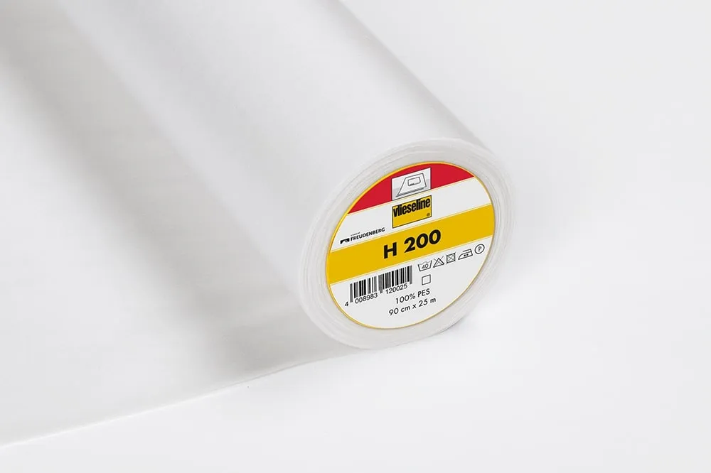 H200 Vilene Fusible Interfacing - White