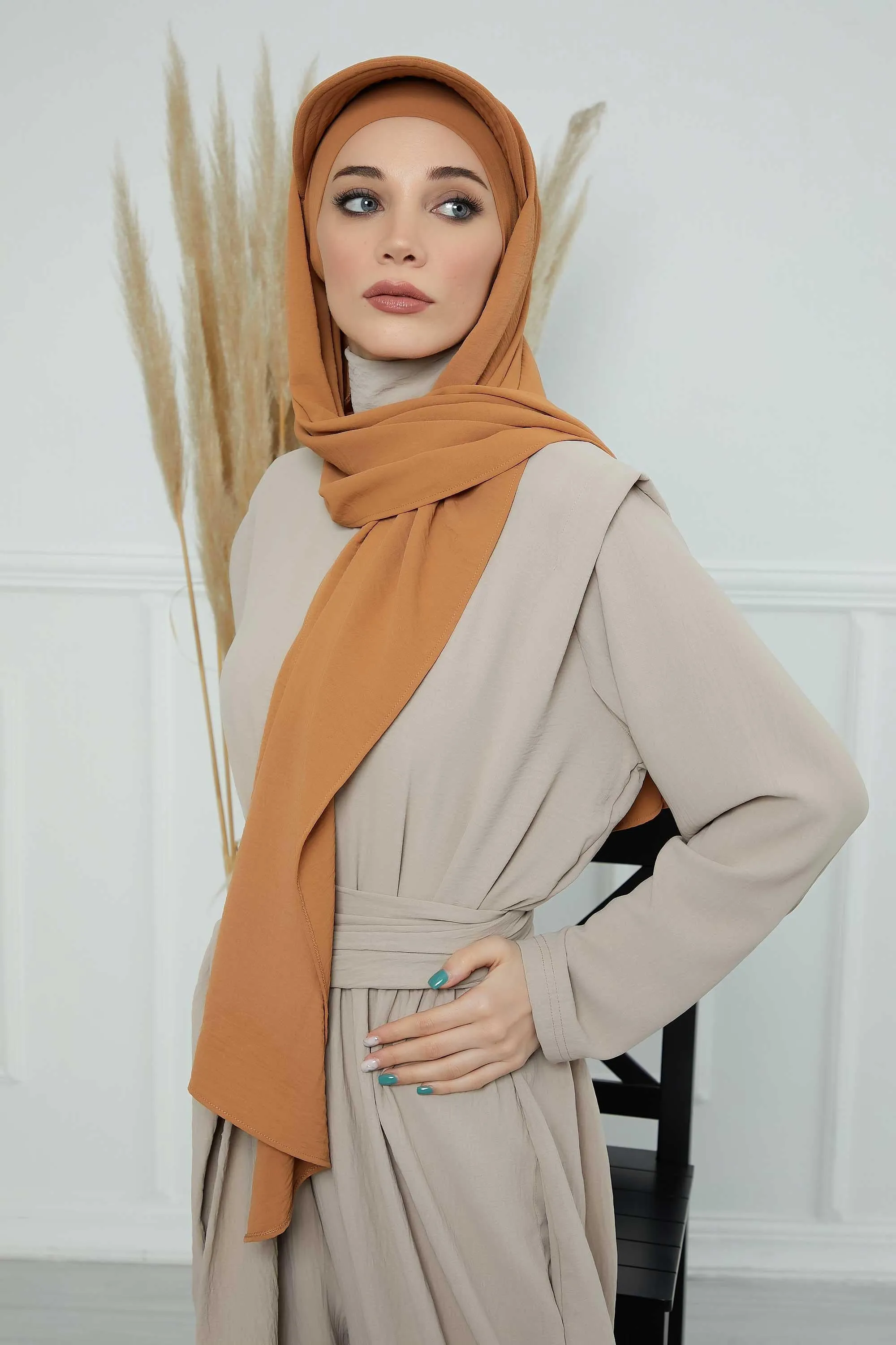 Instant Aerobin Shawl Newsboy Scarves Bandana Women's Cap Turban Visor Stylish Hijab Hat Turban,SS-1A