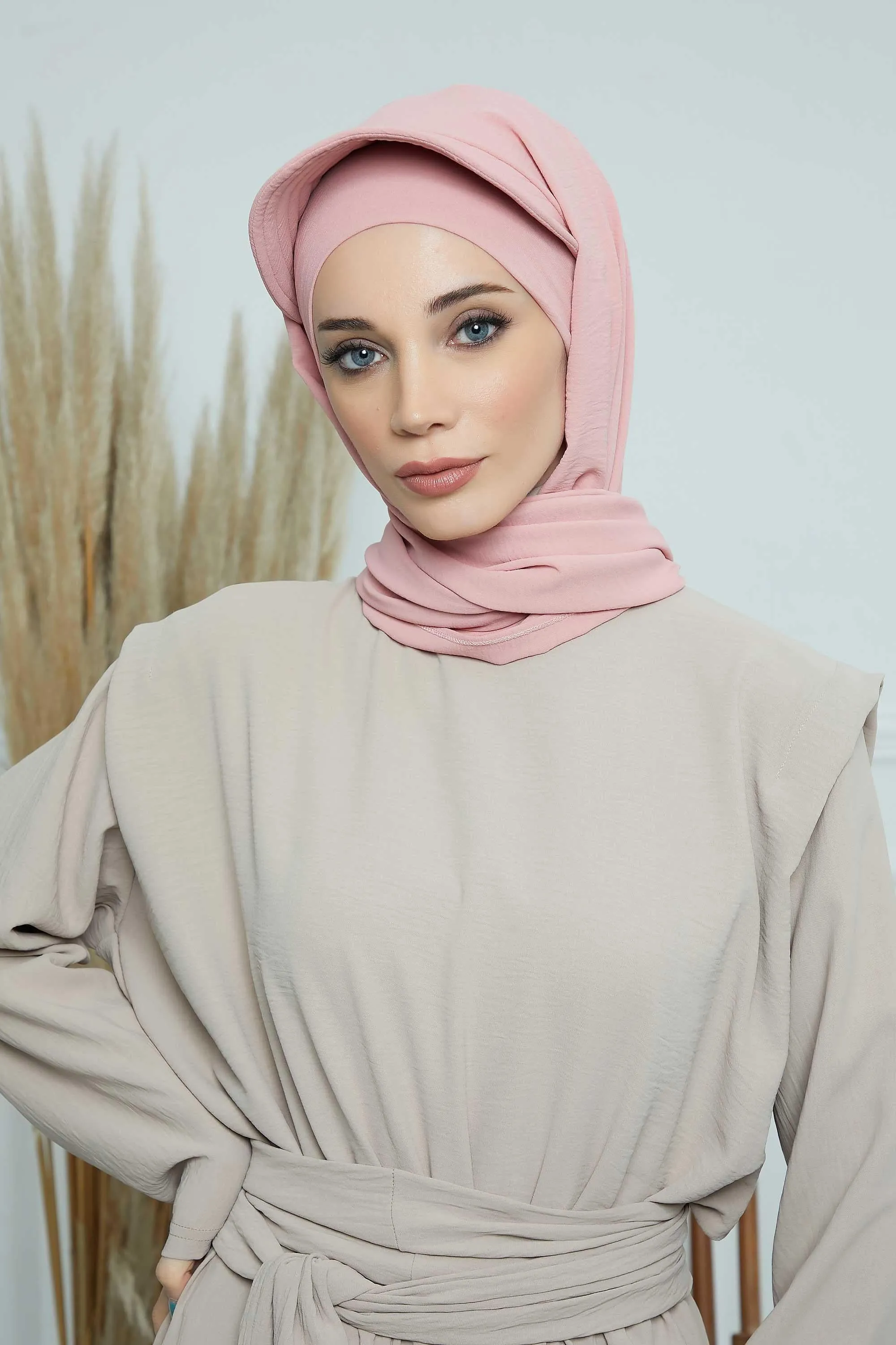 Instant Aerobin Shawl Newsboy Scarves Bandana Women's Cap Turban Visor Stylish Hijab Hat Turban,SS-1A