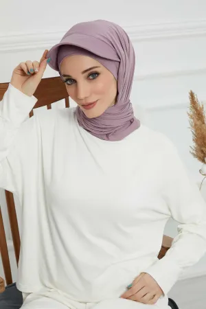 Instant Cotton Shawl Newsboy Scarves 95% Cotton Bandana Women's Cap Turban Visor Stylish Hijab Hat Turban Head Wraps,SS-1