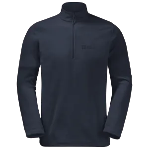 Jack Wolfskin Taunus Men's Half Zip Fleece - Night Blue