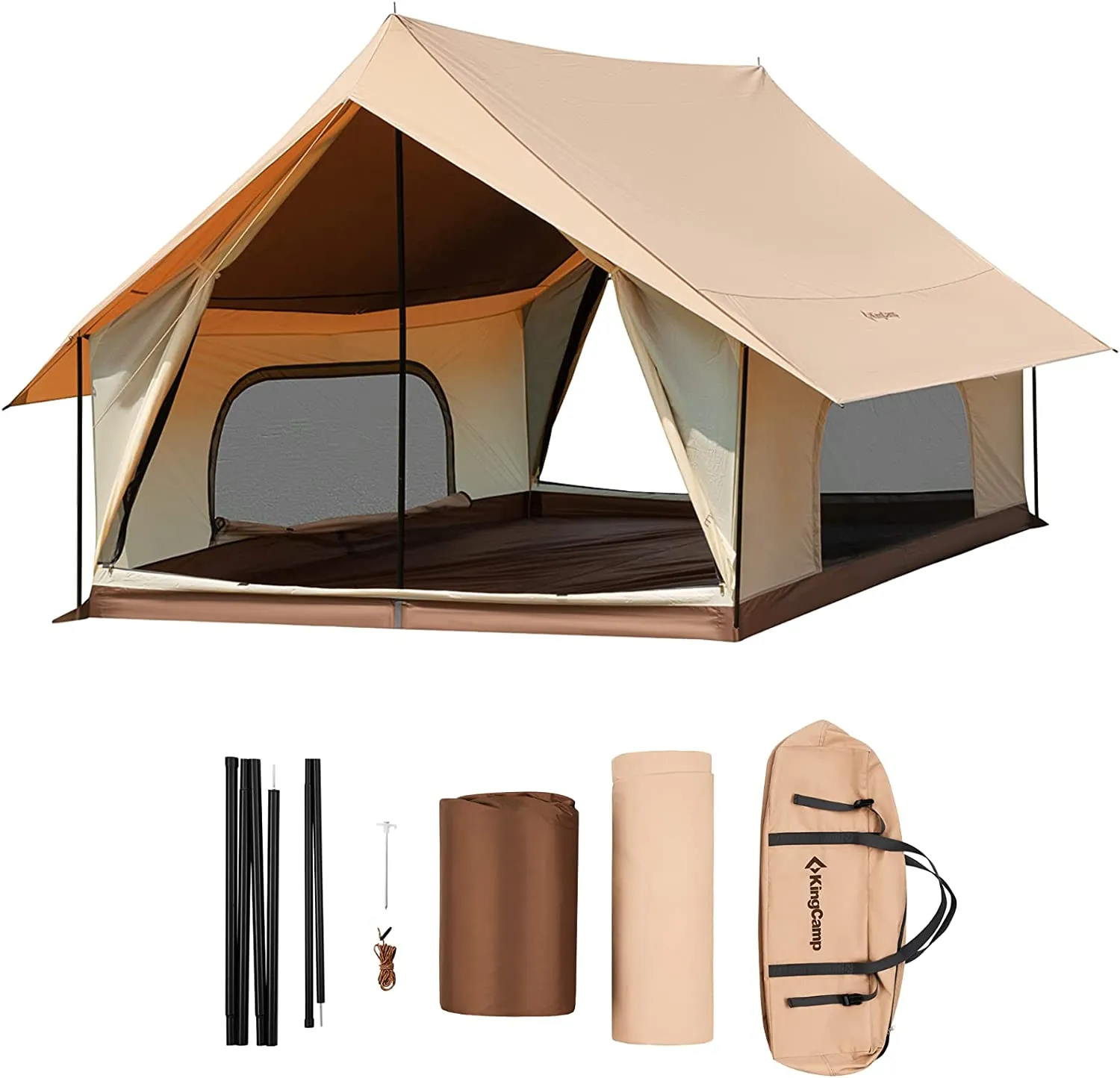 KingCamp Mountain In C2 Cabin Wall Scout Tent