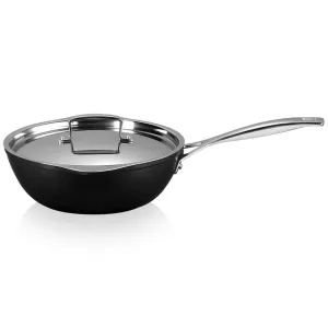 Le Creuset Toughened Non Stick Chefs Pan with Pour Spout 24cm