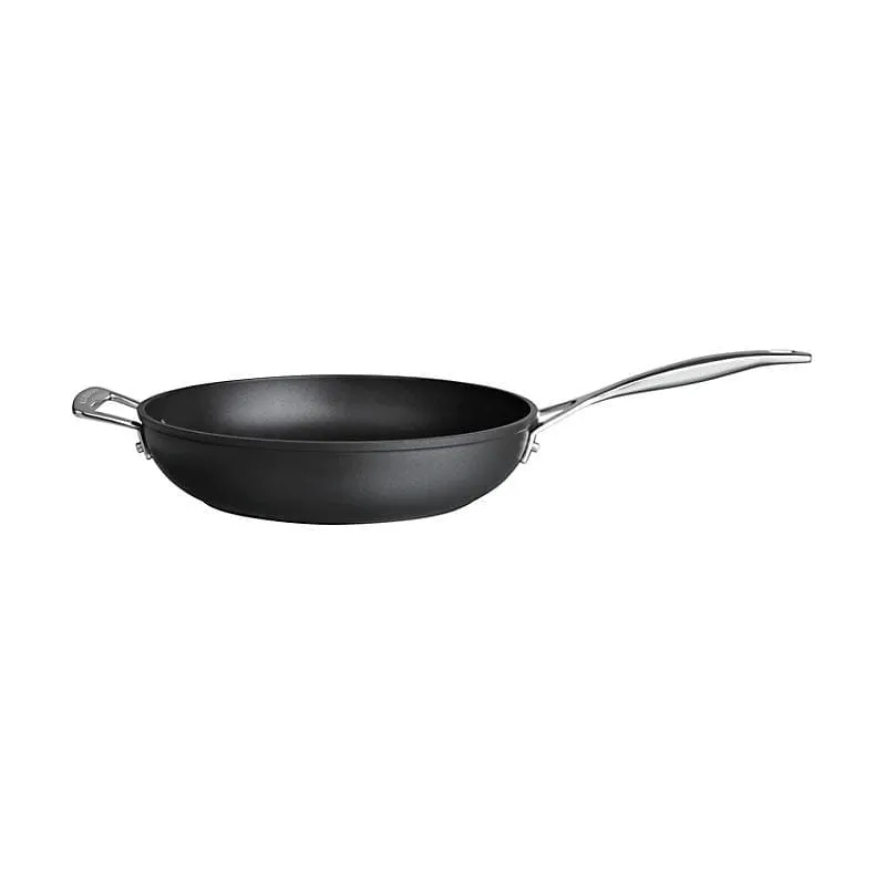 Le Creuset Toughened Non-Stick Deep Frying Pan with Glass Lid 28cm