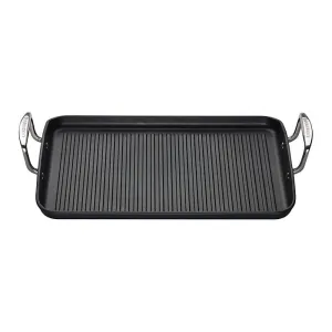 Le Creuset Toughened Non-Stick Ribbed Rectangular Grill 35cm