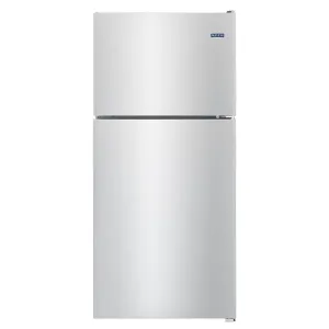 Maytag - 20.5 Cu. Ft. Top Freezer Refrigerator - Stainless steel