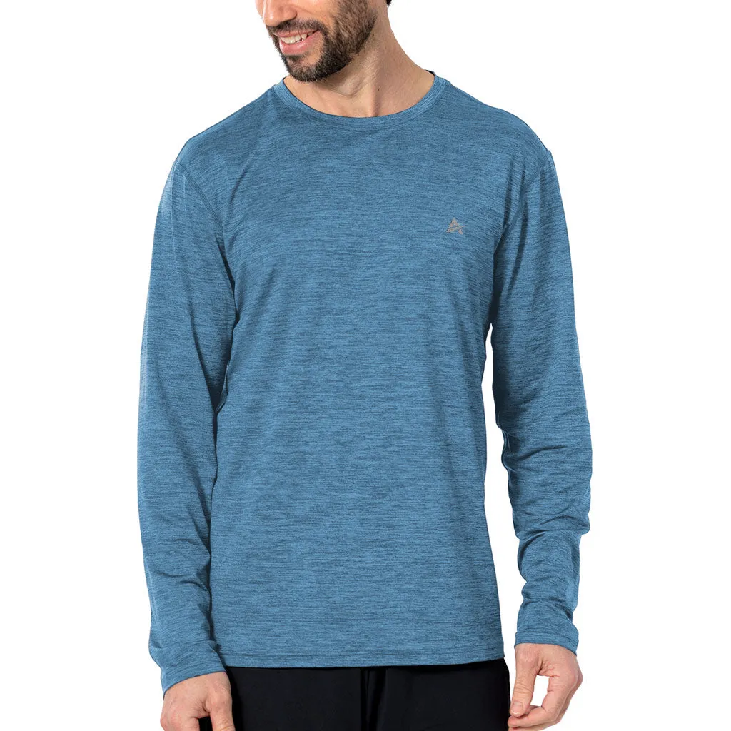 Men's Cooling Crew Neck Long Sleeve T-Shirt - CLOSEOUT