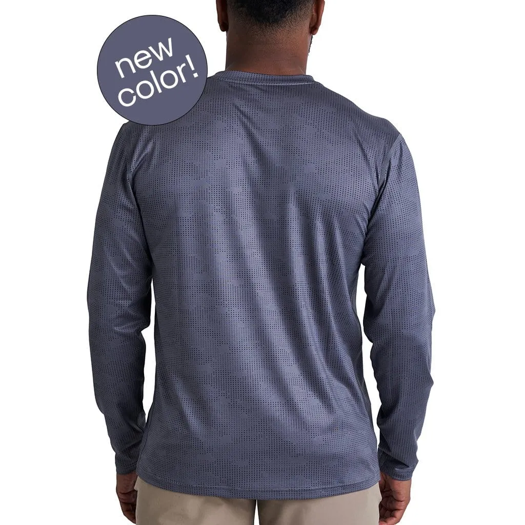 Men's Cooling Crew Neck Long Sleeve T-Shirt - CLOSEOUT