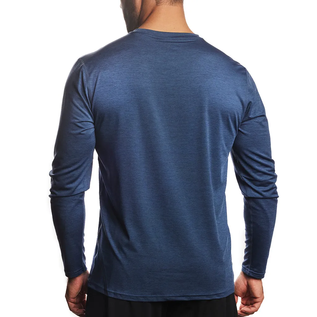 Men's Cooling Crew Neck Long Sleeve T-Shirt - CLOSEOUT