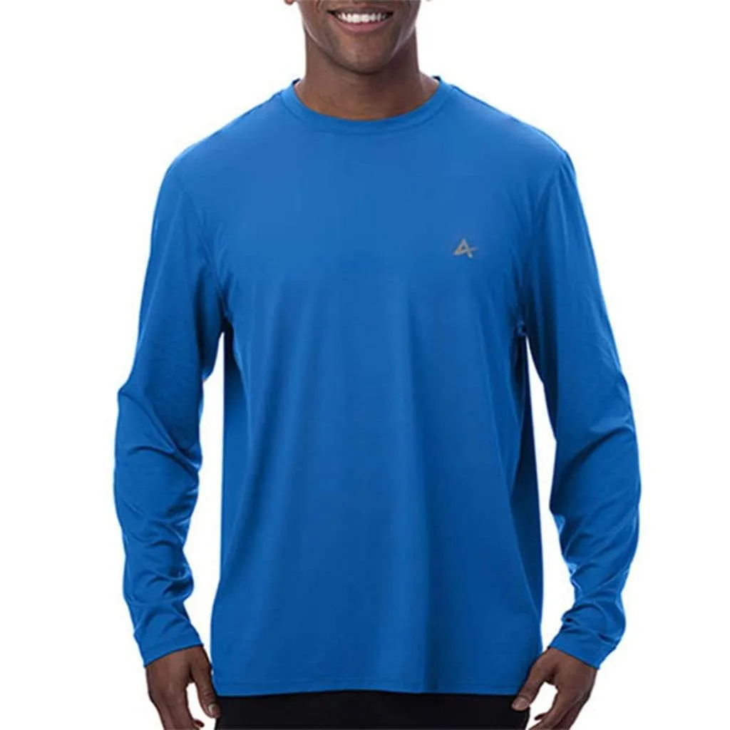 Men's Cooling Crew Neck Long Sleeve T-Shirt - CLOSEOUT