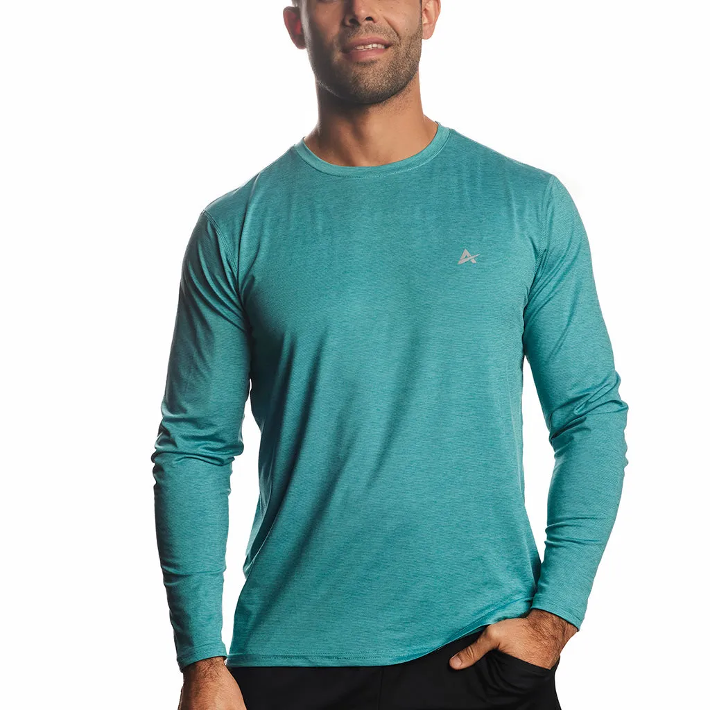 Men's Cooling Crew Neck Long Sleeve T-Shirt - CLOSEOUT