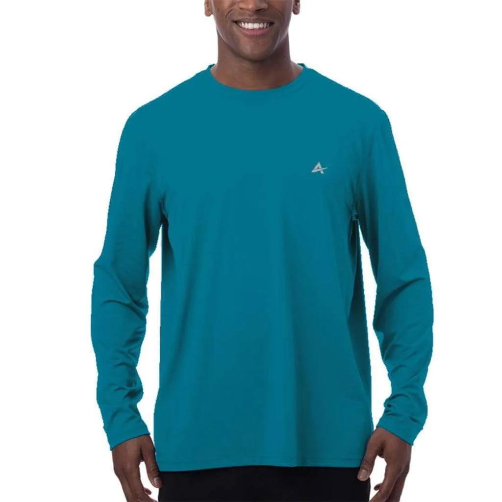 Men's Cooling Crew Neck Long Sleeve T-Shirt - CLOSEOUT