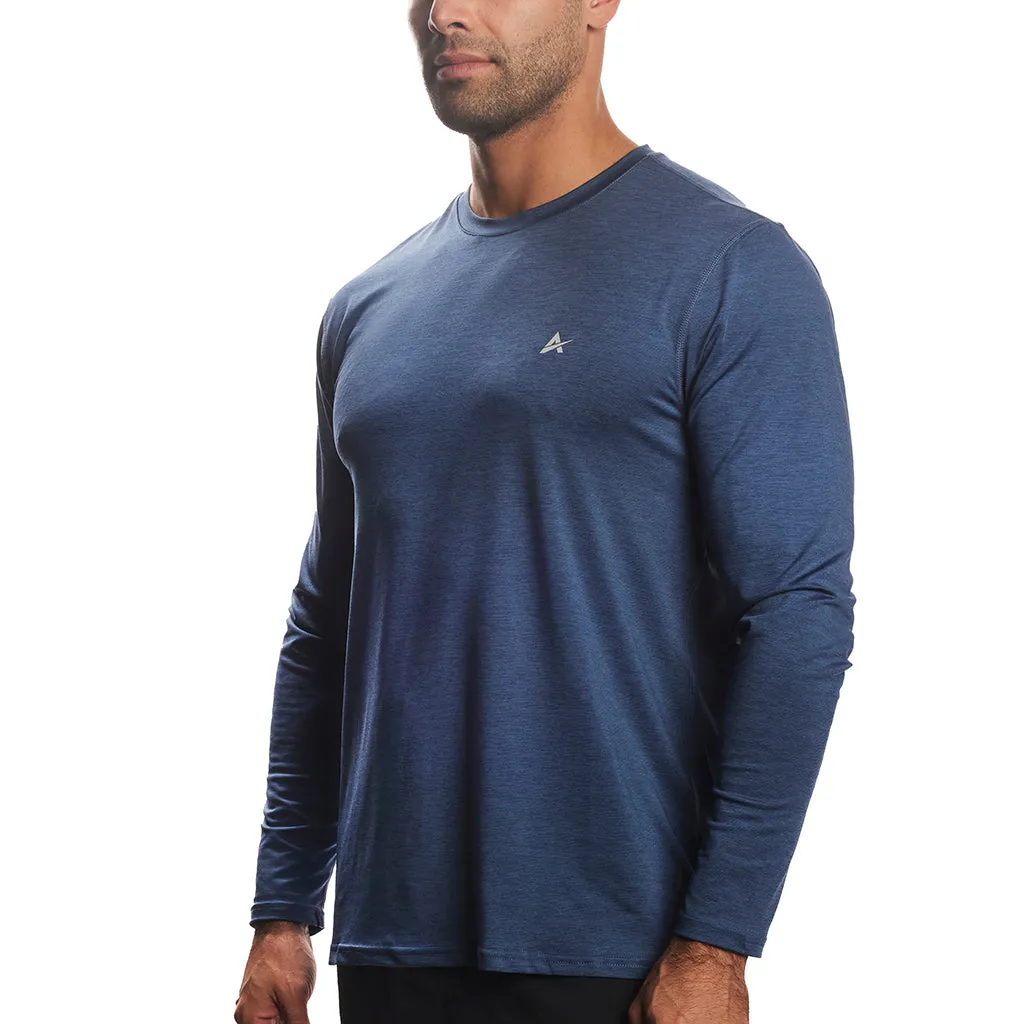 Men's Cooling Crew Neck Long Sleeve T-Shirt - CLOSEOUT