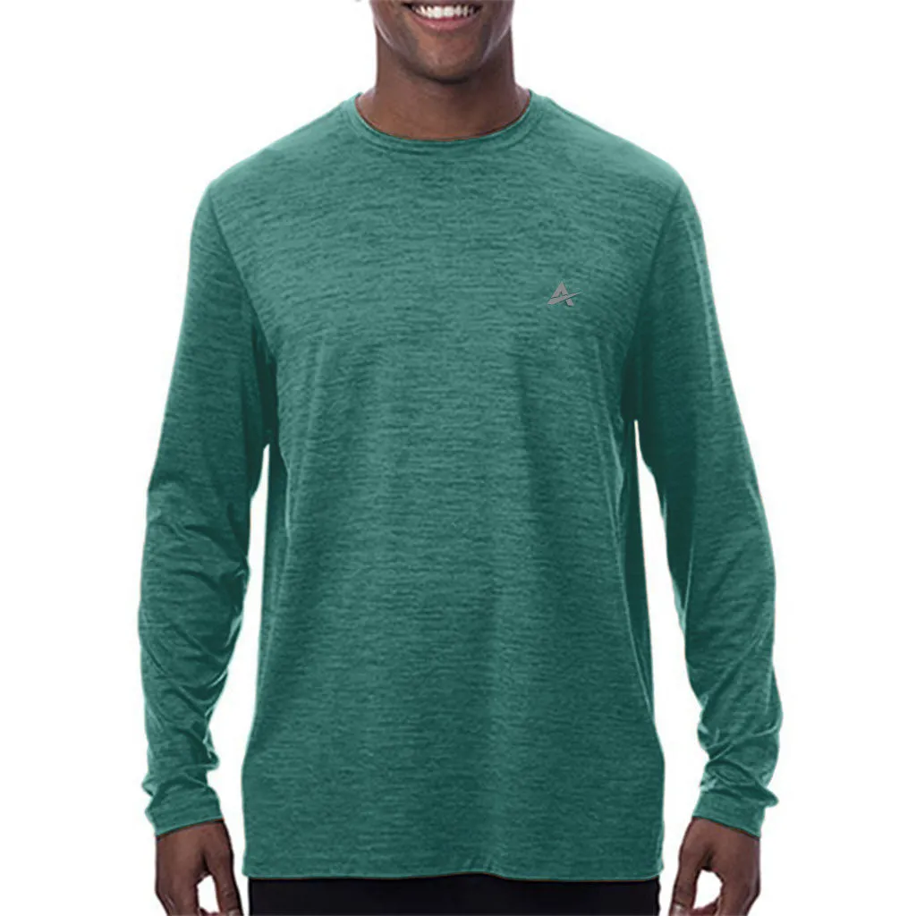 Men's Cooling Crew Neck Long Sleeve T-Shirt - CLOSEOUT