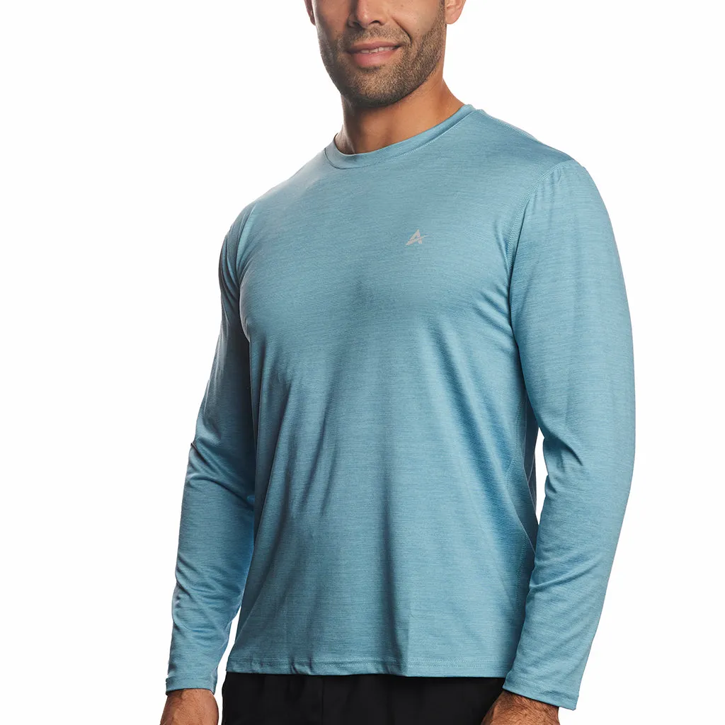 Men's Cooling Crew Neck Long Sleeve T-Shirt - CLOSEOUT