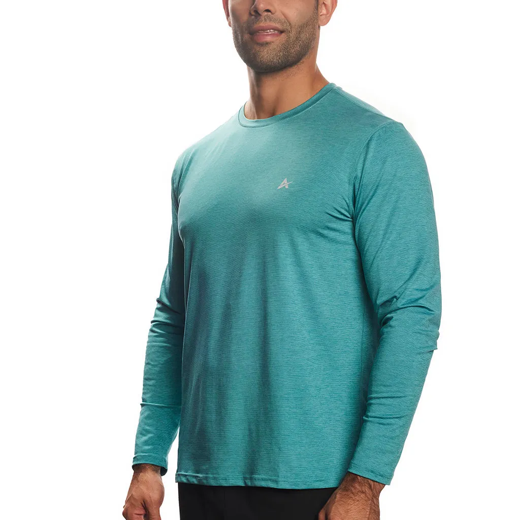 Men's Cooling Crew Neck Long Sleeve T-Shirt - CLOSEOUT