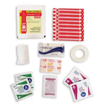 Military Zipper First Aid Kit Contents