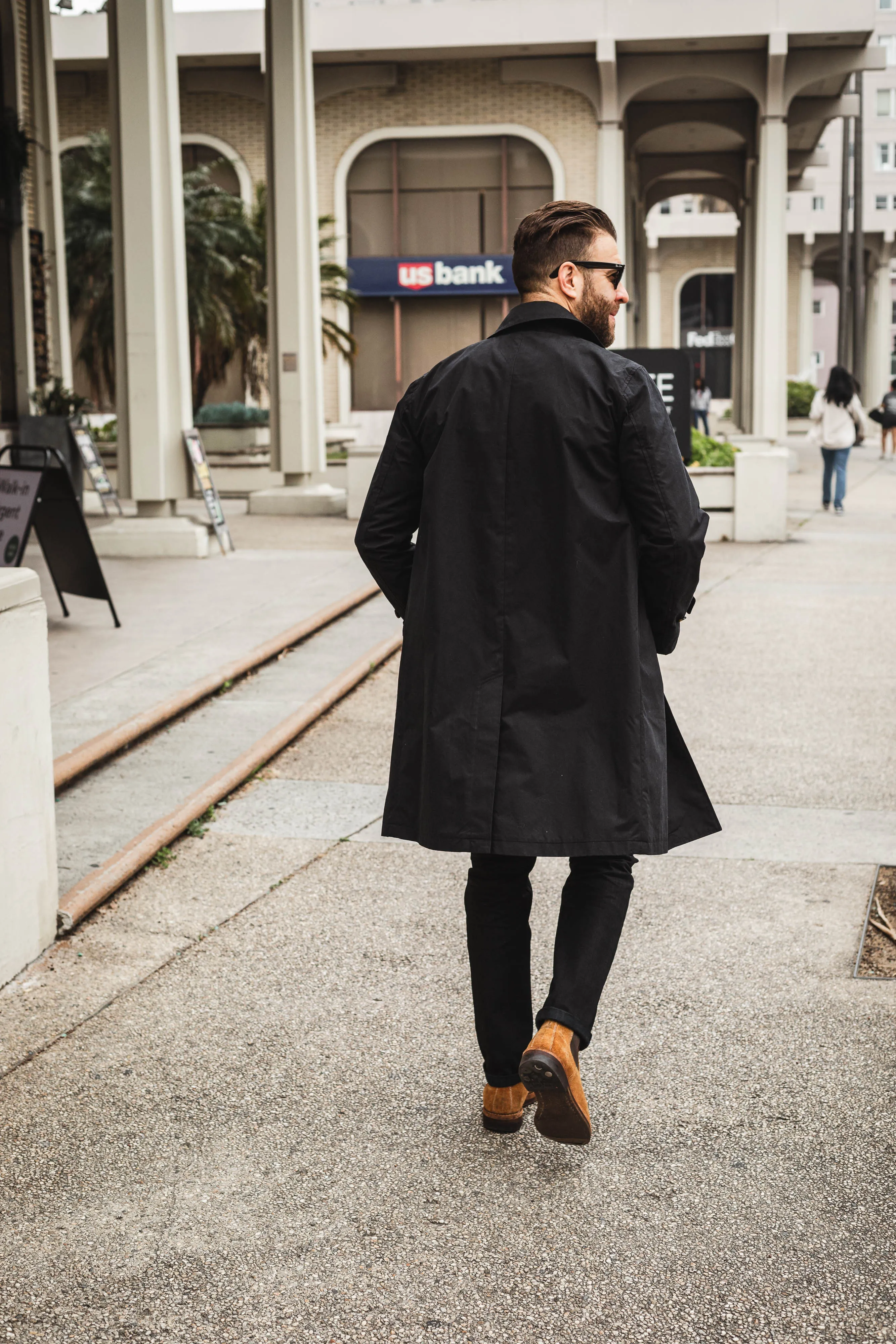 Momotaro Waterproof Trench Coat