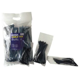 Narva Cable Tie Bulk Assorted (1000 Pack) - 56430