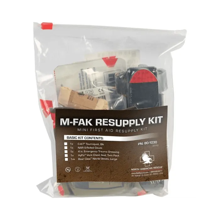 North American Rescue M-FAK Resupply Kit - Basic