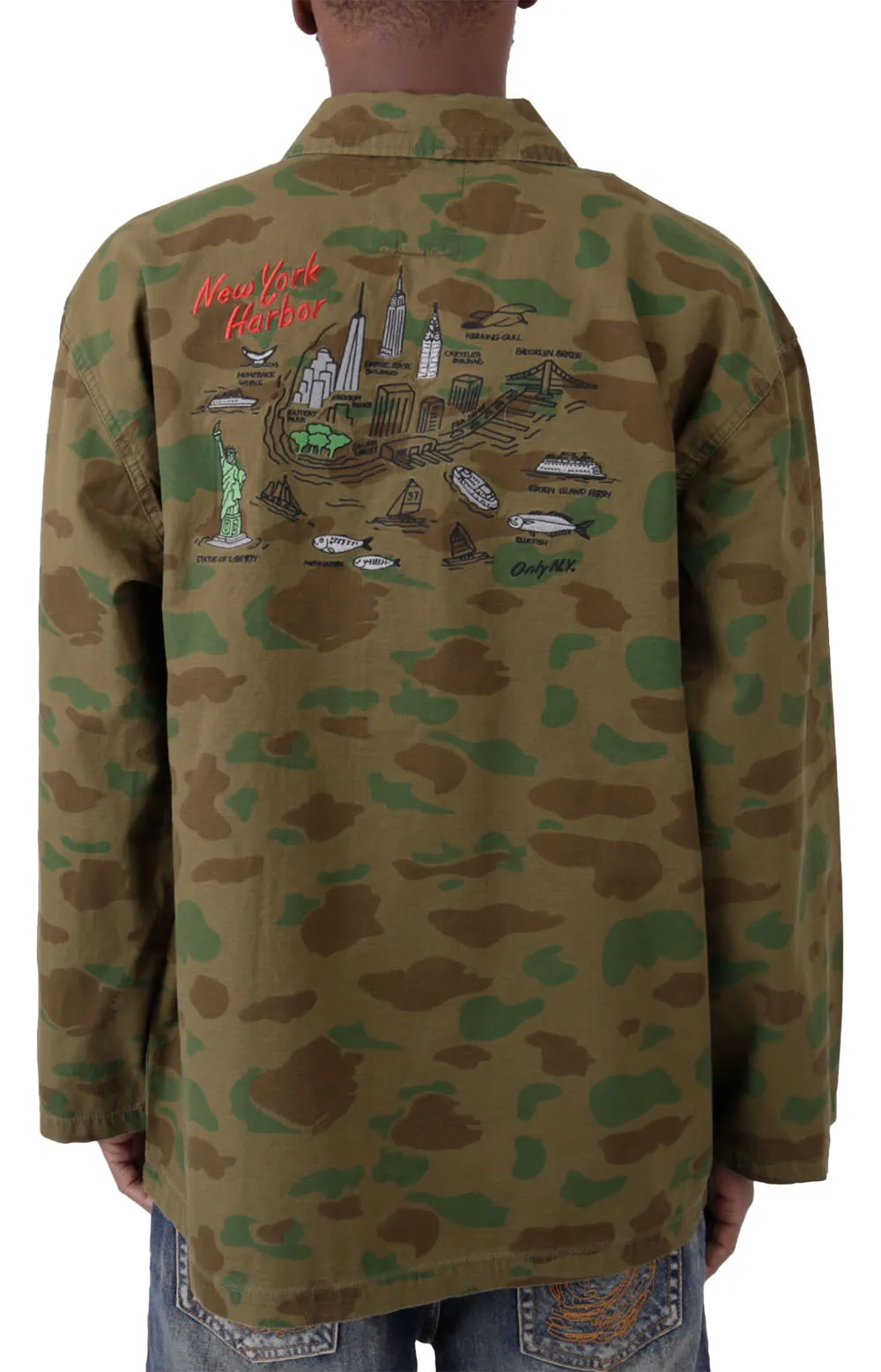 Only NY Duck Camo Fatigue Jacket