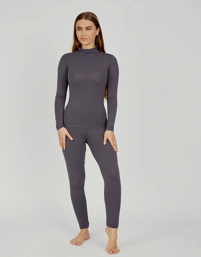 Poly Span Leggings - Dark Shades