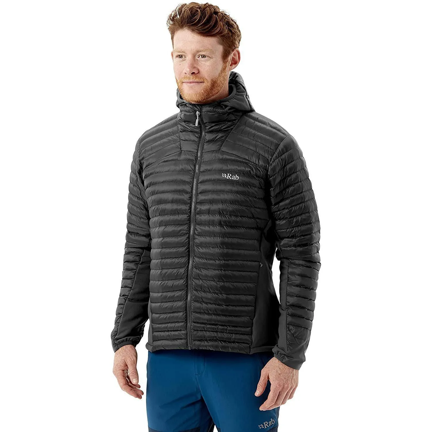 Rab Men's Cirrus Flex 2.0 Synthetic Insulated Hoody for Hiking, Climbing, and Skiing