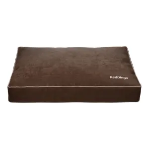 Red Dingo Premium Mattress Dog Bed (Chocolate)