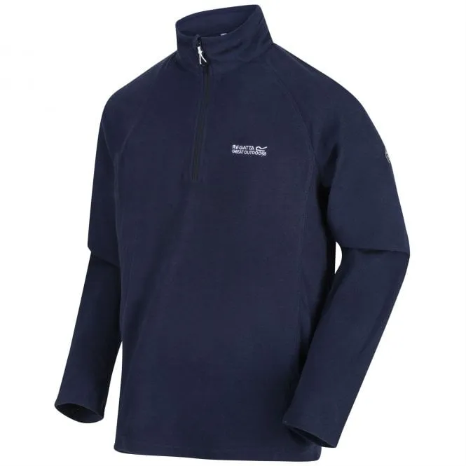 Regatta Montes Mens Half Zip Fleece Lightweight Jumper Pullover